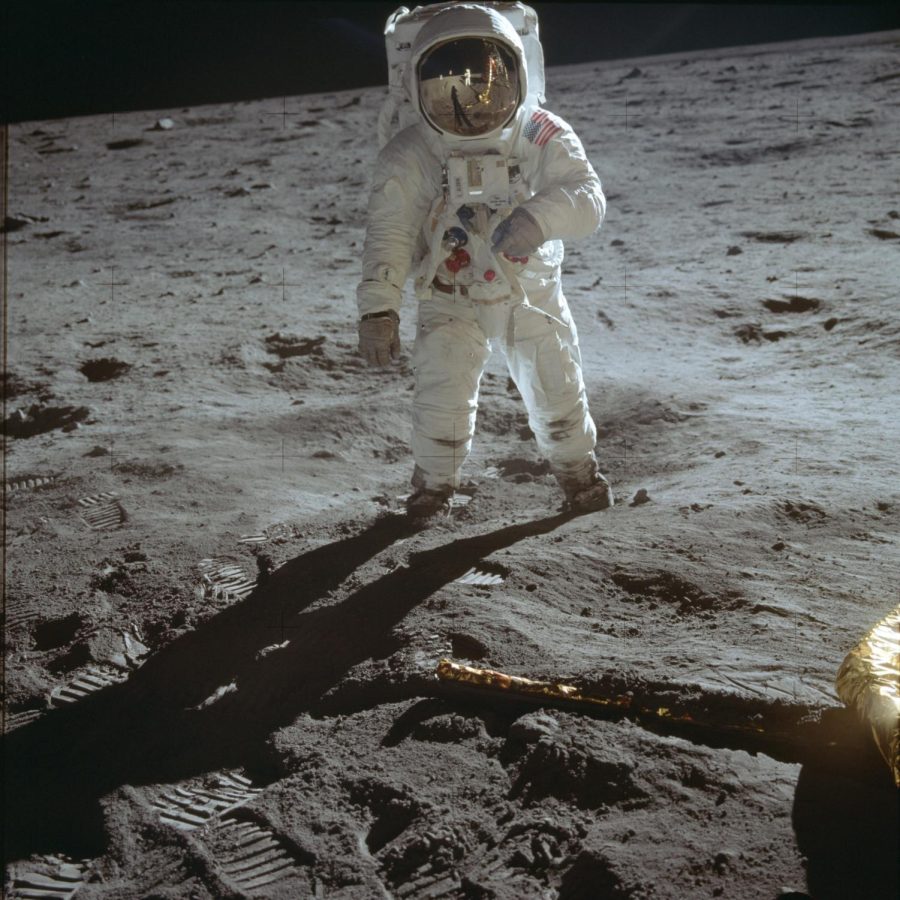 Astronaut+Buzz+Aldrin+from+the+Apollo+11+mission+on+July+20%2C+1969.+