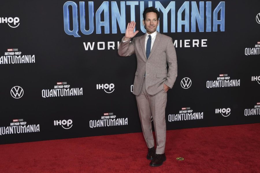 Ant-Man and the Wasp: Quantumania star Paul Rudd at the films premiere event.