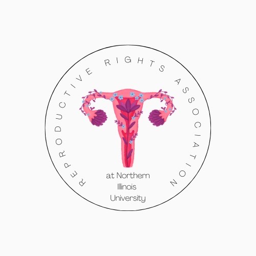 The logo for the NIU Reproductive Rights Association, a student group focused on protecting reproductive rights. On April 13, the group is partnering with Men4Choice to host an educational event focused on educating men on reproductive rights.