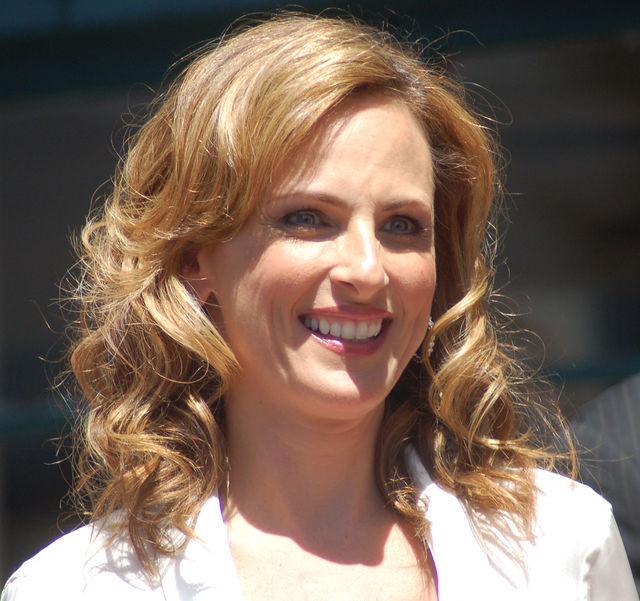 Marlee Matlin receiving a star on the Hollywood Walk of Fame. Matlin is a well-known deaf actress who has brought awareness to the deaf community through her many roles in film and TV.