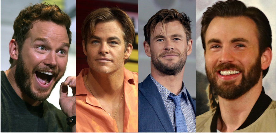 %28left%29+Chris+Pratt%2C+Chris+Pine%2C+Chris+Hemsworth+and+Chris+Evans+are+smiling+at+the+camera.+There+is+a+strongly+contested+debate+of+which+of+the+Chrises+is+the+best.+%28Gage+Skidmore%2FElen+Nivrae+%7C+WIkimedia+Commons%29