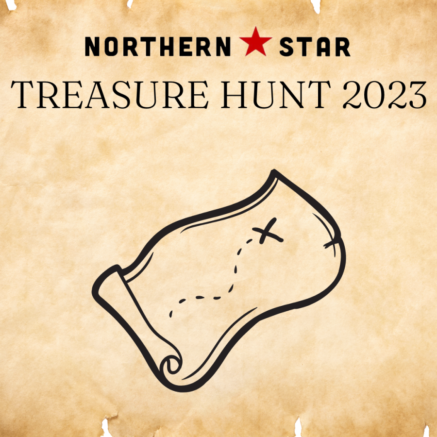 The treasure hunt is held from Monday to Friday. Can you find the Northern Star paperweight and claim the prize?