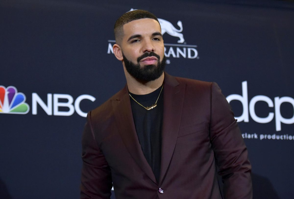 Drake+attends+the+2019+Billboard+Music+Awards+in+Las+Vegas.+Drakes+new+album+For+All+the+Dogs+comes+out+Sept.+22+on+all+music+streaming+platforms.+%28Richard+Shotwell%2FInvision%2FAP%2C+File%29