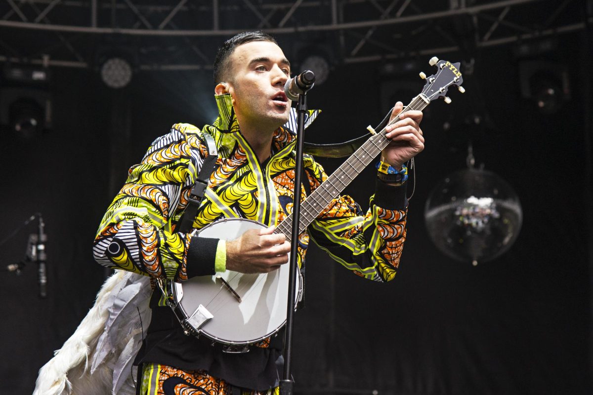 Sufjan Stevens performs at a music festival in 2016 in San Francisco. Stevens goes back to his roots in his new single Will Anybody Ever Love Me? (Amy Harris/Invision/AP File)