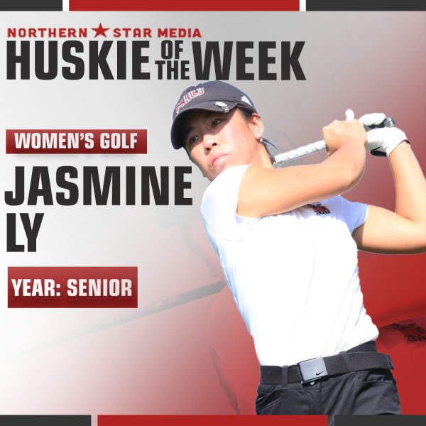 Senior golfer Jasmine Ly earned her first career Huskie of the Week honor after tying the NIU record for lowest-scoring round in school history on Tuesday. Ly was also named MAC Golfer of the Week for her standout performance. (Eddie Miller | Northern Star)