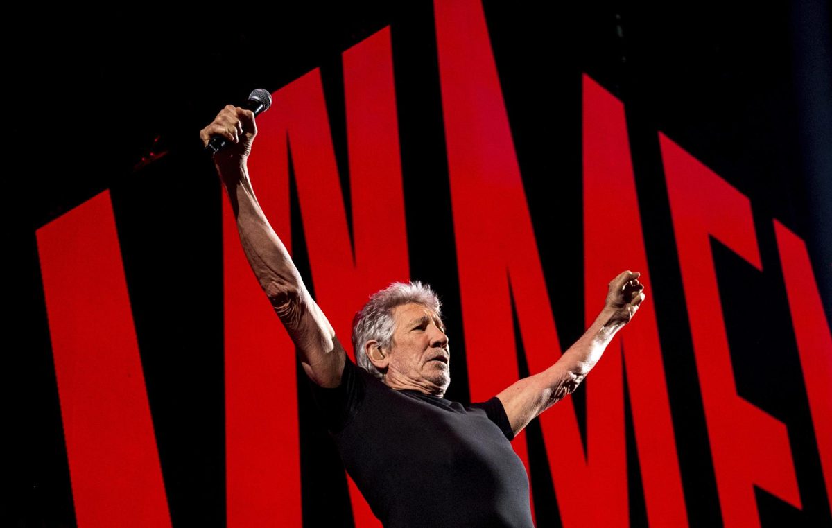 Roger Waters performs at Barclays Arena in May in Germany. Waters is the co-founder of Pink Floyd and has recently released a redux version of the album The Dark Side of the Moon. (Daniel Bockwoldt/dpa via AP, file)