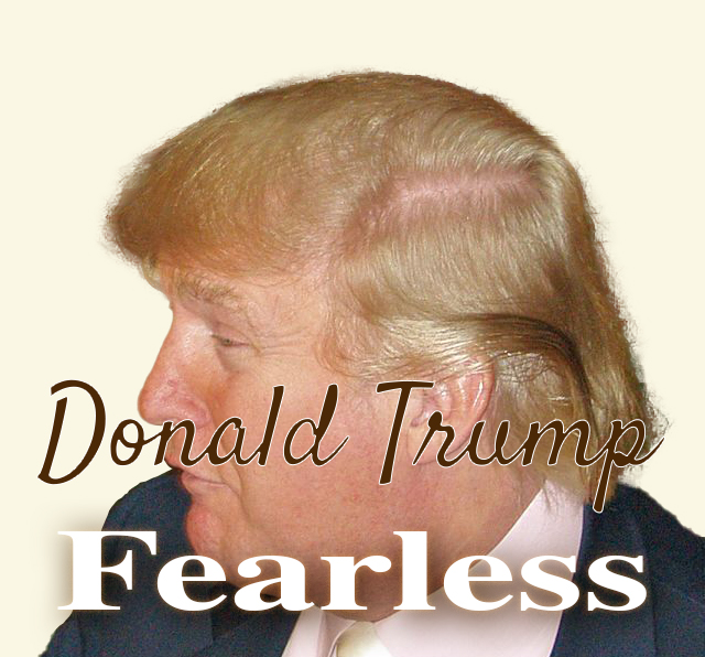 A version of Taylor Swifts album Fearless has the photo of Swift replaced with a photo of former President Donald Trump. Trumps presidency seems to match the Fearless era. (David Shankbone | CC BY-SA 3.0)