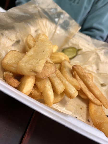 Delicious but lonely fries rest in a basket without any dipping sauces. What dipping sauce is best with french fries? (Lucy Atkinson | Northern Star)
