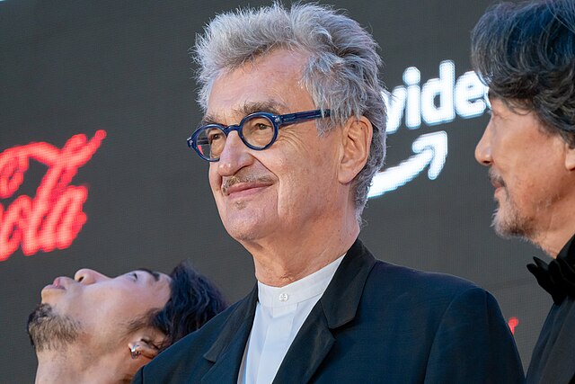 Perfect Days actor Tokio Emoto (from left), director Wim Wenders and actor Koji Yakusho stand on the red carpet during the Tokyo International Film Festival. Perfect Days follows Yakushos character Hirayama as he cleans toilets in Tokyo. (Dick Thomas Johnson | CC BY 2.0) 