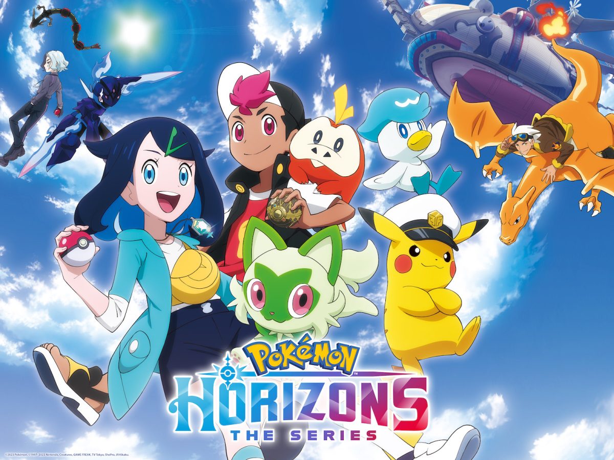 The title Pokemon Horizons the Series sits across an array of Pokemon characters. The newest game in the Pokemon series, Pokemon Legends: Z-A was announced Feb. 27. (The Pokemon Company)