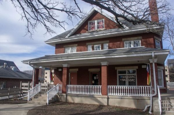 The Arndt House, where the Gender and Sexuality Resource Center is located, sits at the edge of campus. The GSRC has temporarily moved from the Arndt House to the third floor of Wirtz Hall. (Sam Dion | Northern Star) 