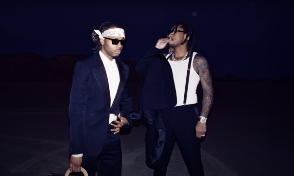Rappers Future and Metro Boomin stand next to each other wearing sunglasses. WE CANT TRUST YOU is a joint album that released March 22. (Courtesy of YouTube)