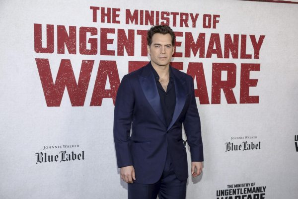 Actor Henry Cavill attends the premiere of The Ministry of Ungentlemanly Warfare, at AMC Lincoln Square, Monday, April 15, 2024, in New York. Both The Ministry of Ungentlemanly Warfare and Abigail succeed at being fun cinema. (Photo by Andy Kropa/Invision/AP)