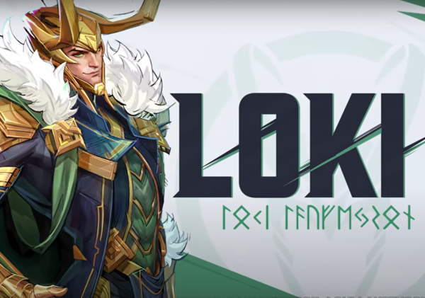 Loki stands in front of a white background in the Marvel Rivals trailer released on April 23. Loki is a new character to the game with lots of unique abilities. (IGN under Fair Use)