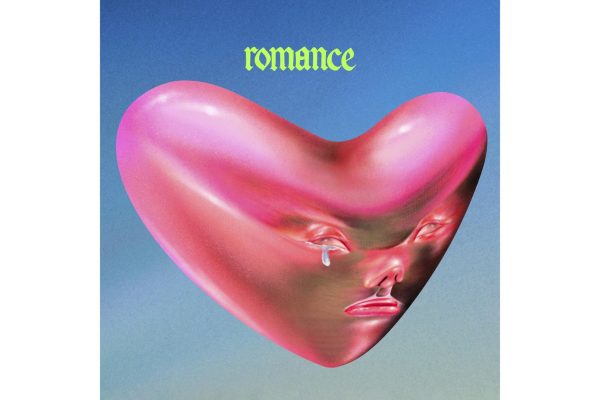 This image released by Country Love Train/XL Recordings shows "Romance" by Fontaines D.C. This Aug. 23 album release highlights the Irish band's versatility. (Country Love Train/XL Recordings via AP)