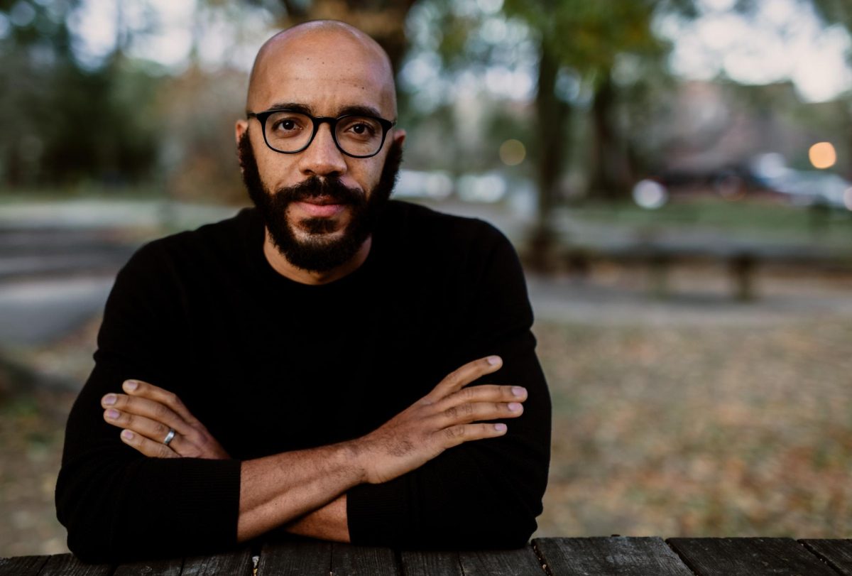 Clint Smith, award-winning author and poet, poses for a photo. Smith is coming to NIU on Thursday to discuss the history of slavery in America. (Courtesy of Carletta Girma)