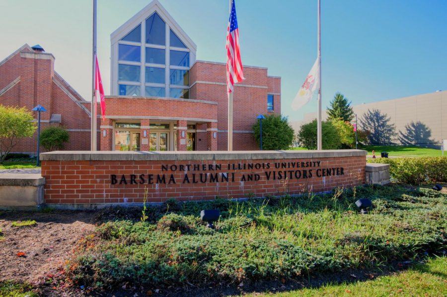 Barsema Alumni and Visitors Center sits at 231 N. Annie Glidden Road. Alpha Phi Alpha Fraternity, Inc.'s Diamond Jubilee Gala will take place here at 6 p.m. Saturday.(Northern Star File Photo)