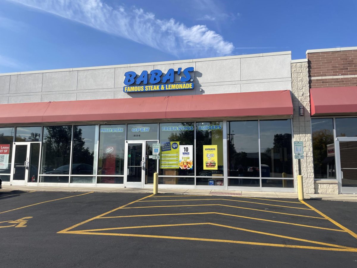 Baba's Steak and Lemonade, located at 1015 W. Lincoln Hwy, sits on a sunny day. Baba's opened on Aug. 5 and is known for cheesesteaks and lemonade. (Sam Dion | Northern Star)