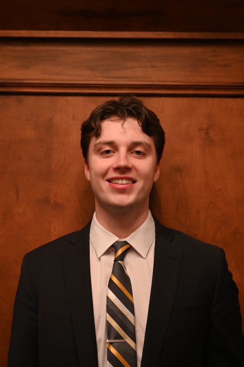 Aidan O’Brien, a senior marketing major, poses for the camera. O’Brien was elected as the Student Government Association student trustee for the 2024-2025 academic year. (Courtesy of Aidan O’Brien)