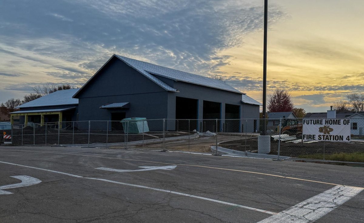 The property where the DeKalb Fire Station #4 will be located, 1130 S. Malta Road, sits on a Monday afternoon. City Council discussed whether tax rates should be lowered in DeKalb at its meeting Monday. (Marco Alvarez | Northern Star)