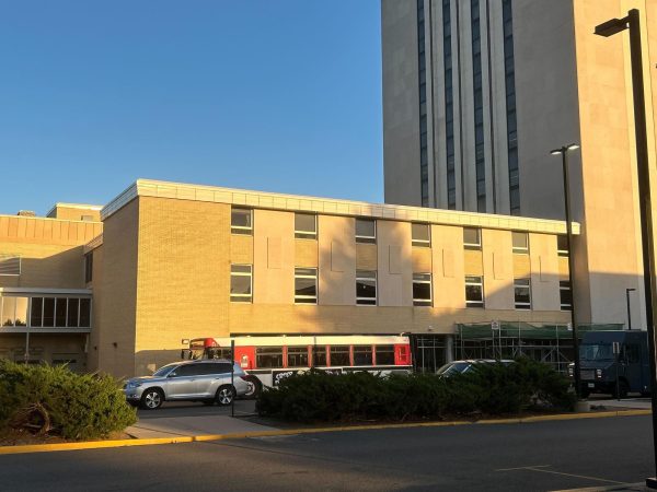 The Holmes Student Center sits on Sunday afternoon. The Real Talk Conference will occur from 8:30 a.m. to 4 p.m. on Oct. 25 in the Holmes Student Center. (Jenny Javkhlantugs | Northern Star)