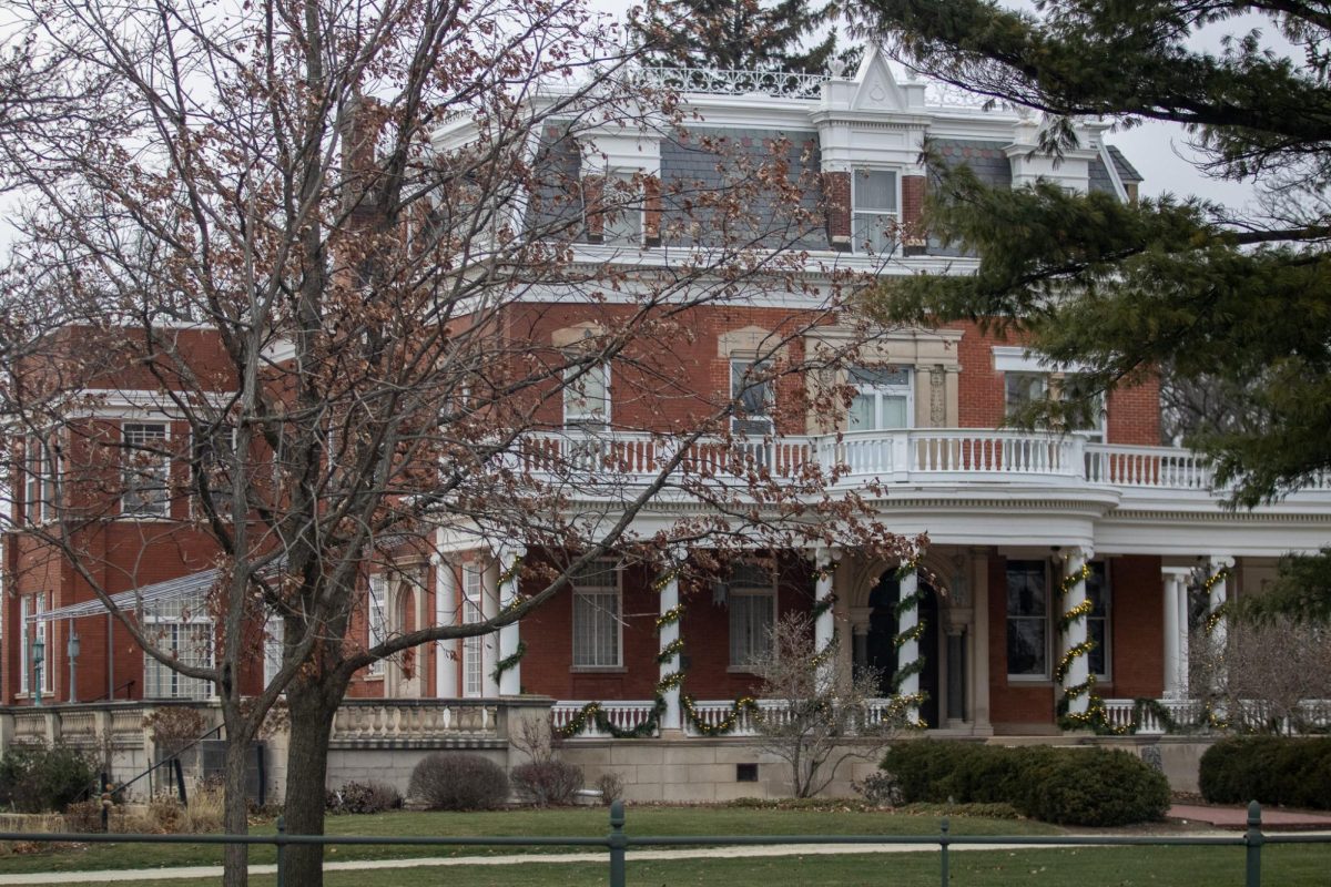 The Ellwood House Museum, located at 420 Linden Place, sits on a Tuesday afternoon. The Ellwood House is opening Ellcourt during the holiday season, with self-guided tours occurring Wednesday through Sunday along with Monday through Dec. 15. (Tim Dodge | Northern Star)