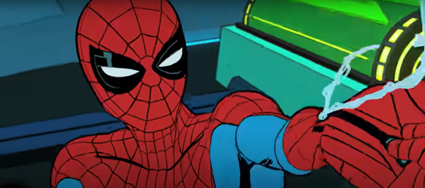 Spider-Man shoots a web strand from his left web shooter. Episodes 9 and 10 of "Your Friendly Neighborhood Spider-Man" left many questions for Season 2. (Marvel Entertainment under Fair Use)