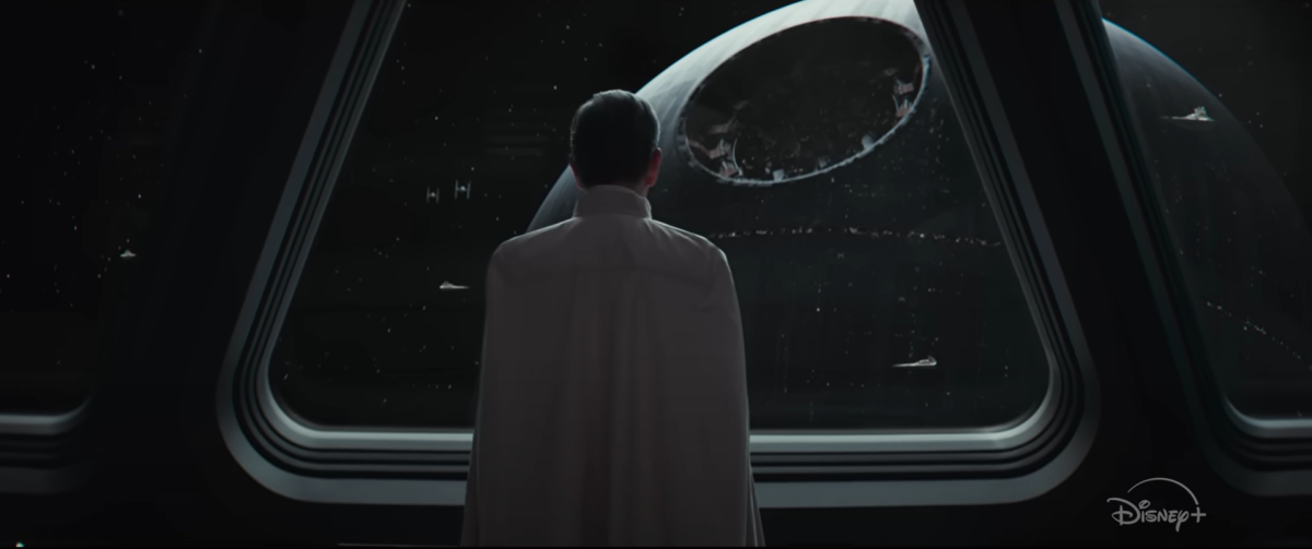 The character Orson Krennic stares at the Death Star as it is being built. Season 2 of "Andor" will feature new and returning faces as well as much more action. (Disney under Fair Use) 