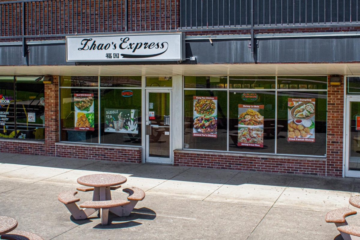 Zhao's Express is pictured on a sunny day following its recent opening. The restaurant took the place of the recently closed Panda House at 901 Lucinda Avenue.
