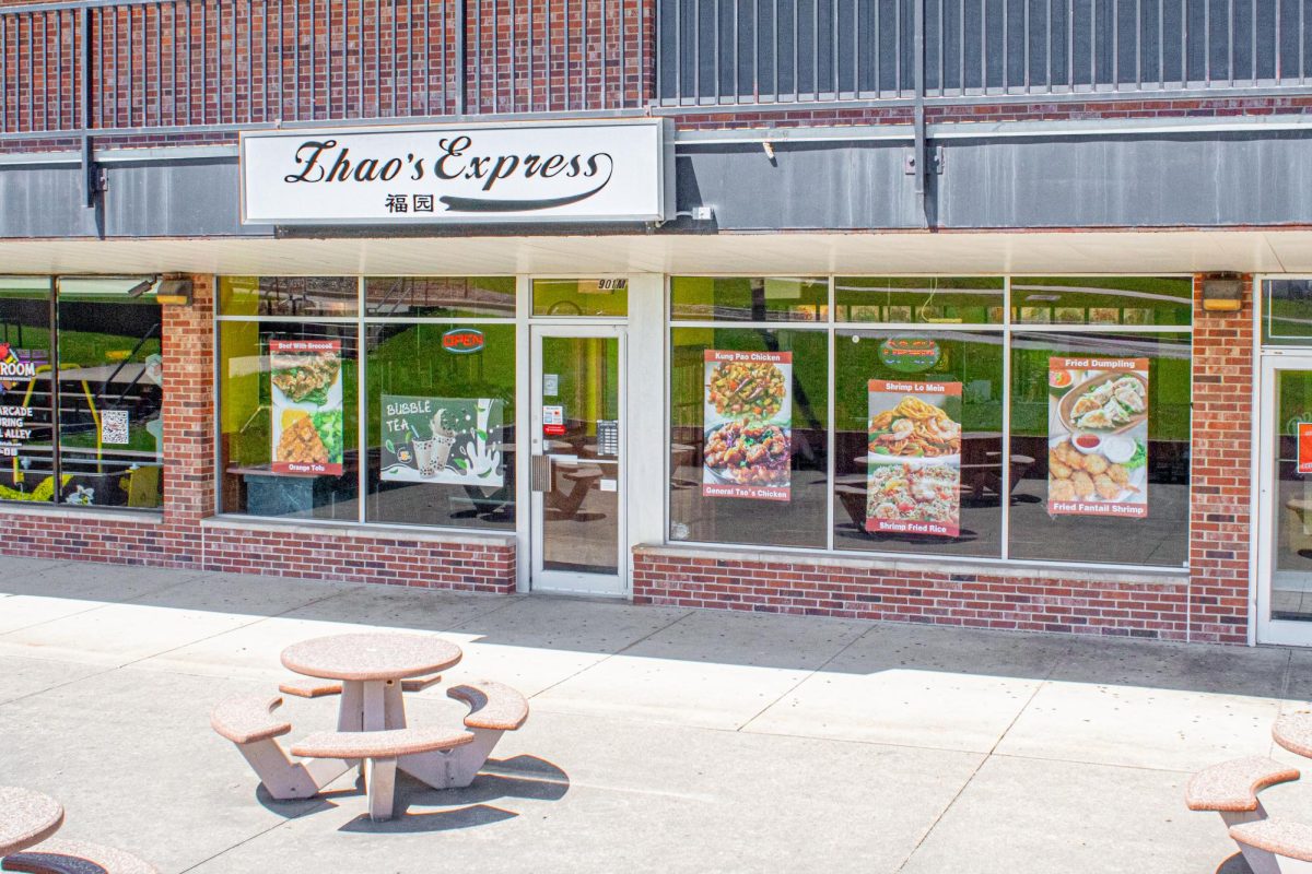 Zhao's Express is pictured on a sunny day following its recent opening. The restaurant took the place of the recently closed Panda House at 901 Lucinda Avenue.