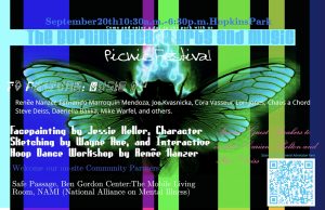 The Burning Cicada Arts and Music Festival will be on Saturday in Hopkins Park. The festival will include live performances and activities for all ages. (Courtesy of Burning Cicada)