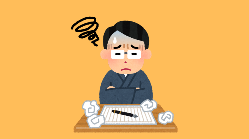 A man sits at a desk Infront of a piece of paper stressed. Opinion Editor Kahlil Kambui argues writer's block is nothing to worry about and is a normal part of the writing process. (Kahlil Kambui | Northern Star)