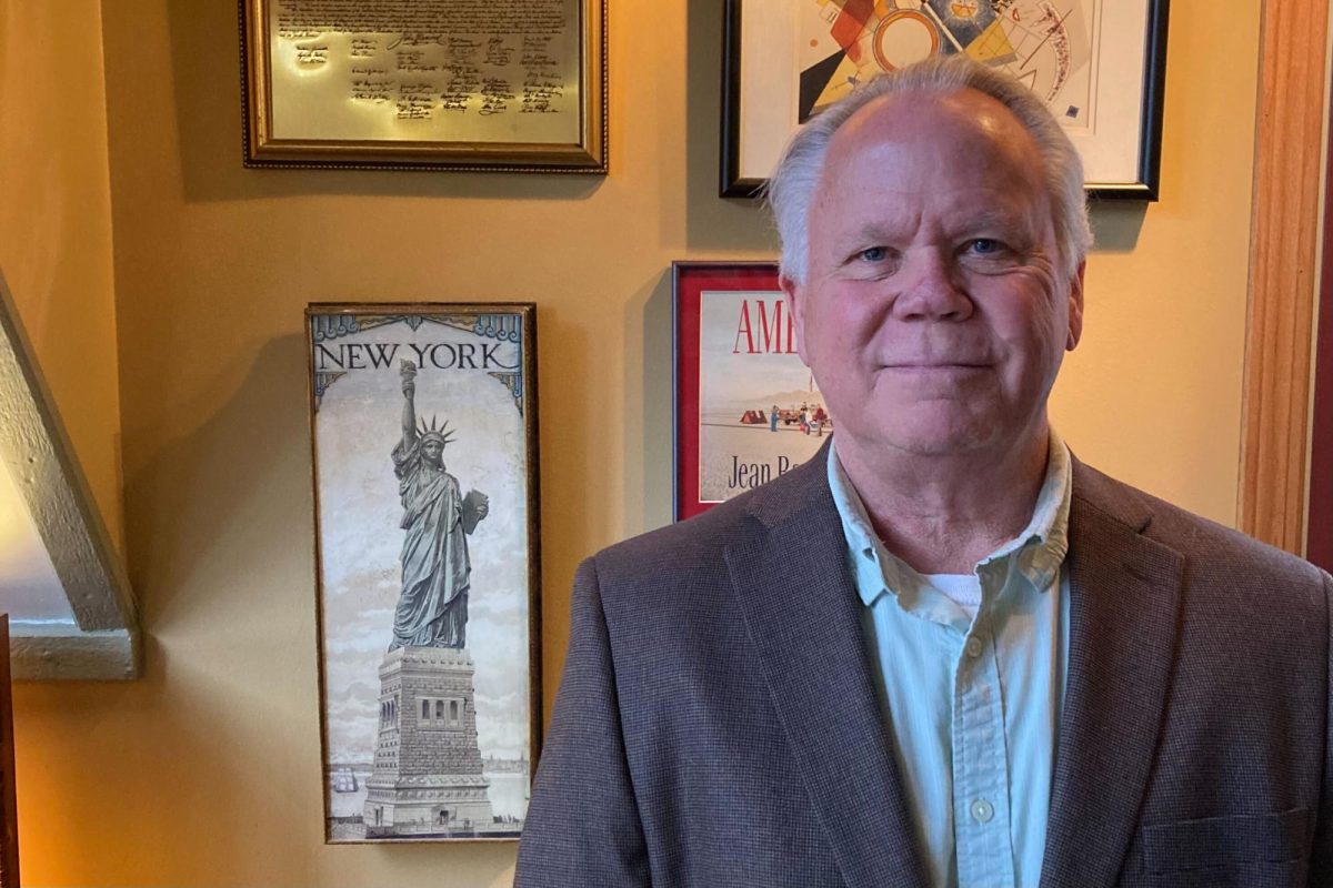 Kerry Burch turns global experience into career teaching democracy in education