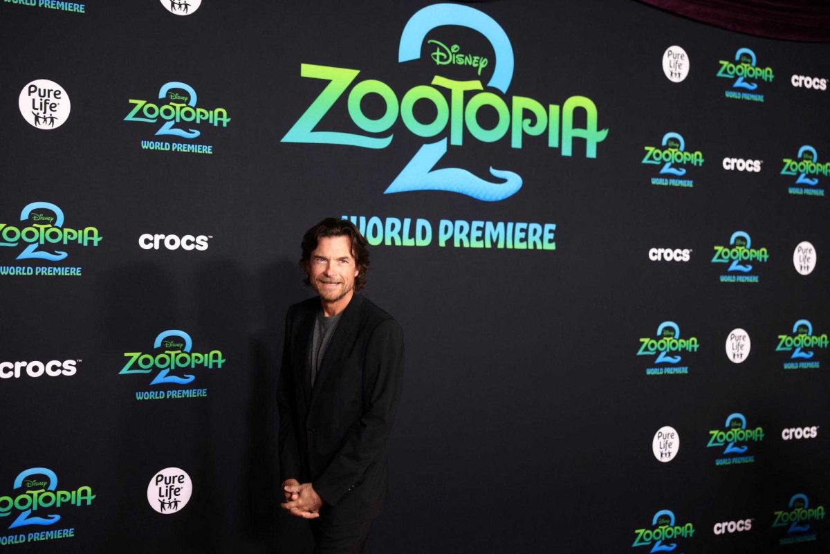Cast member Jason Bateman poses at the premiere of "Zootopia 2" on Nov. 13 at the El Capitan Theatre in Los Angeles, California. There will be a free showing of "Zootopia 2" with popcorn from 5 p.m. to 7 p.m. Monday in the NIU Recreation Center, Room 153. (REUTERS | David Swanson)