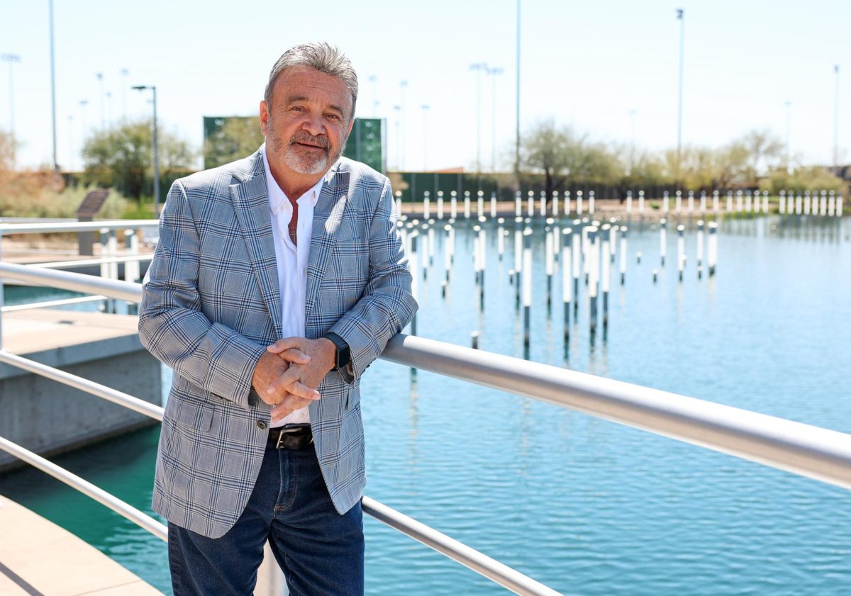 NIU alum Ned Colletti poses during a photo shoot on March 21, 2025, on the property of Great Wolf Lodge in Scottsdale, Arizona. Colletti served as general manager of Team Italy during the 2026 World Baseball Classic, with Italy finishing fourth in the tournament's final standings. (Courtesy of Baseball Digest)